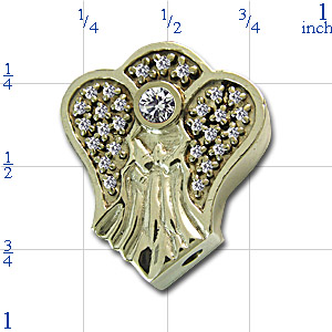 Angel1 Diamond Bracelet Slide 